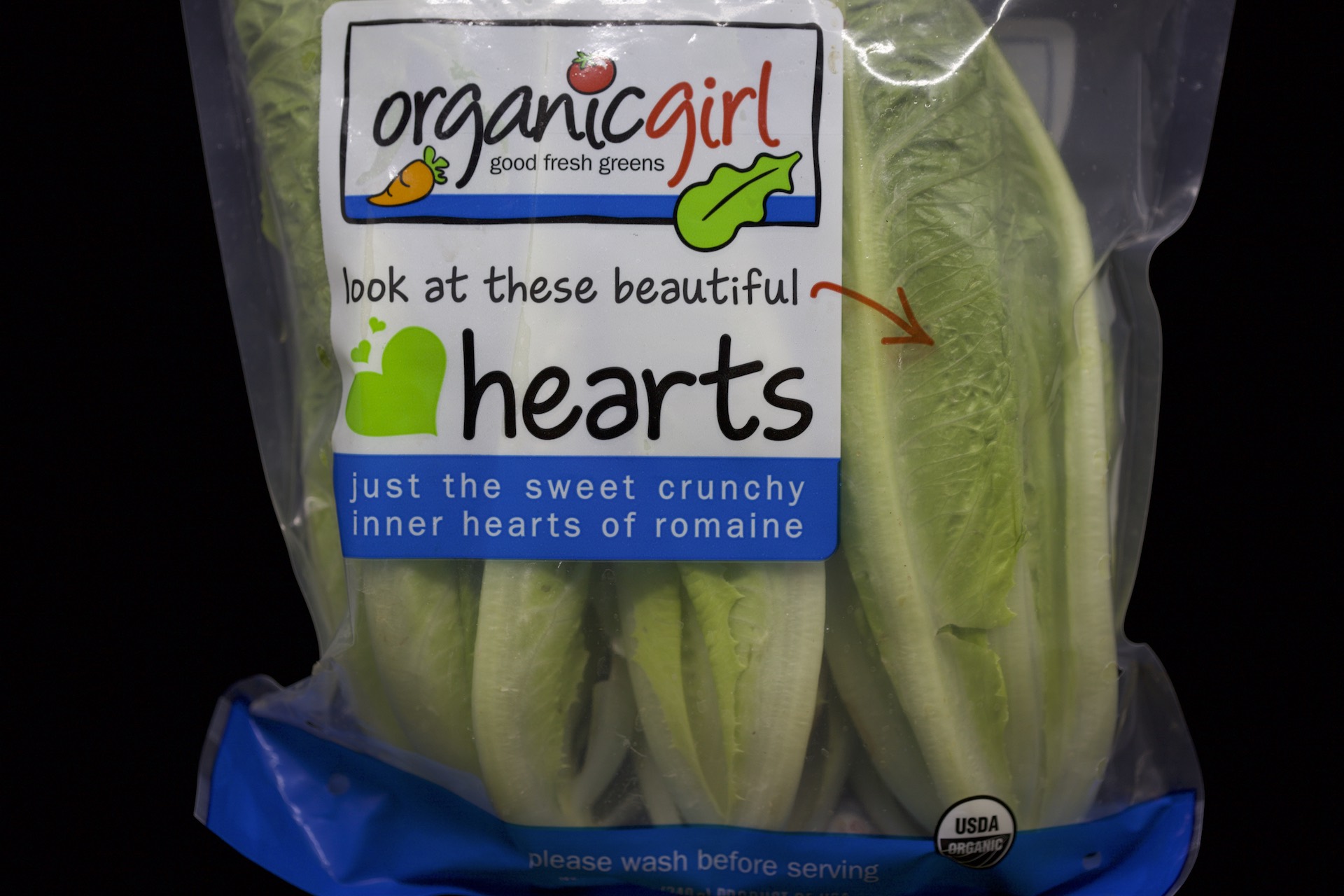 Organic Girl Hearts of Romaine - Packaged Food Reviews