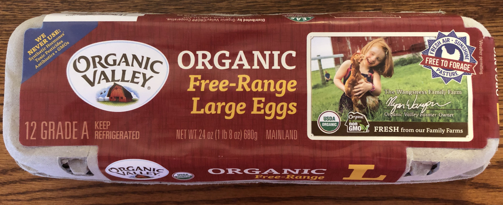 Organic Valley FreeRange Eggs Packaged Food Reviews