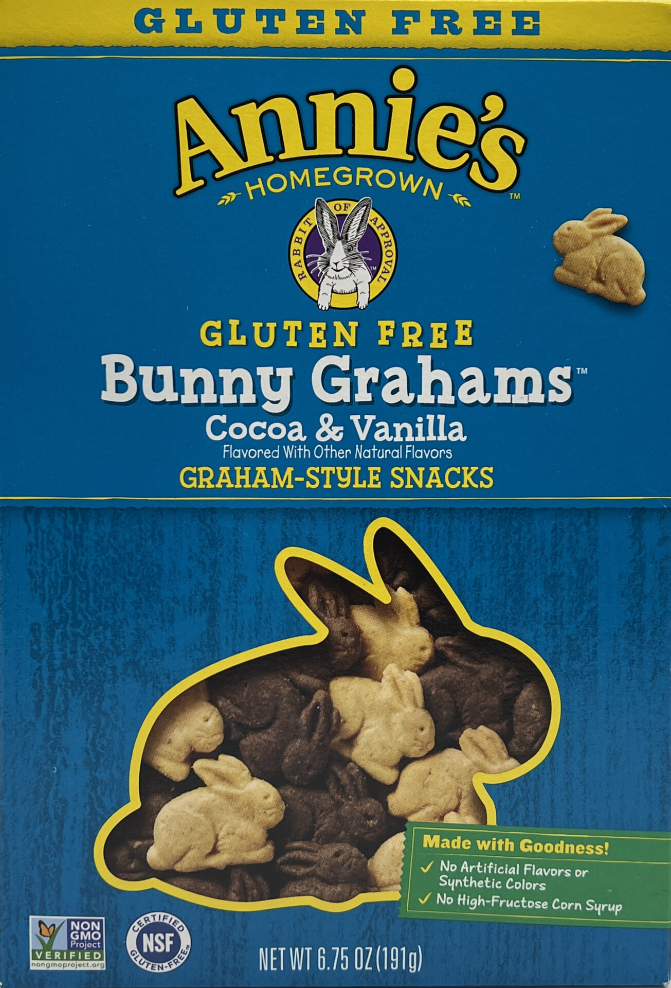 Annie’s Bunny Grahams Packaged Food Reviews