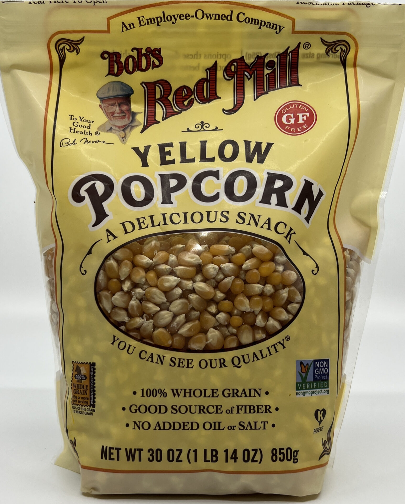 Bob’s Red Mill Yellow Popcorn Packaged Food Reviews