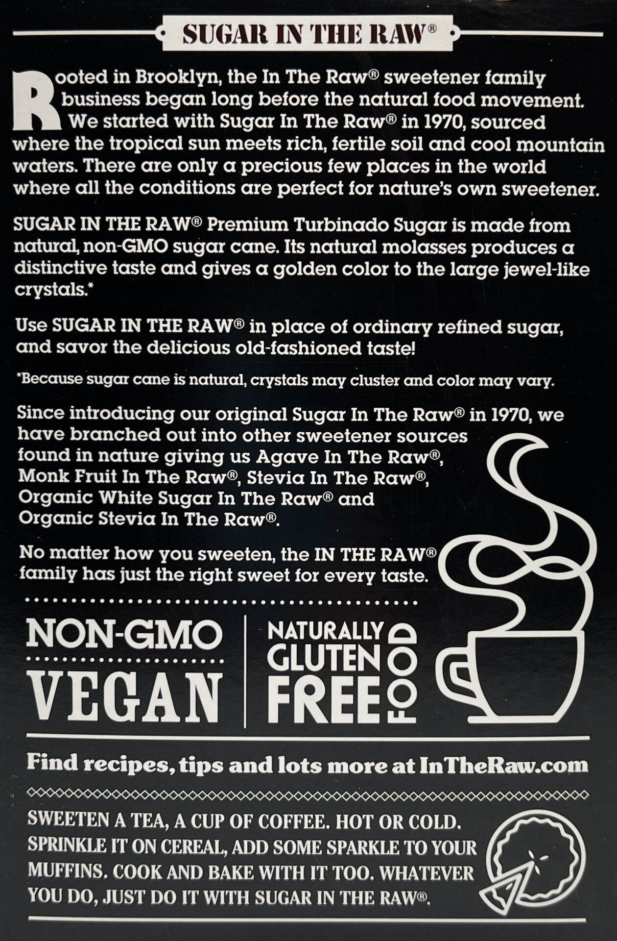 Sugar in the Raw Packaged Food Reviews