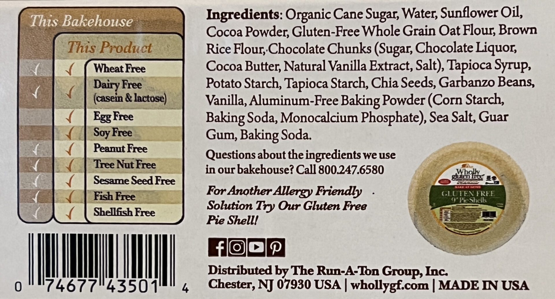 Wholly Fudge Brownies Packaged Food Reviews