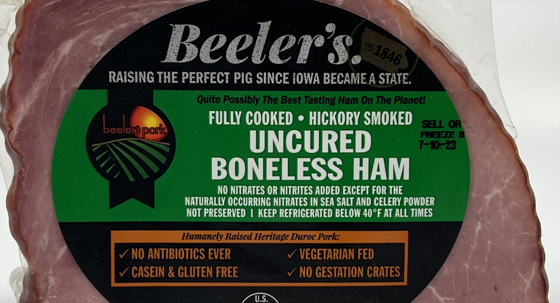 Beeler’s Uncured Boneless Ham Packaged Food Reviews